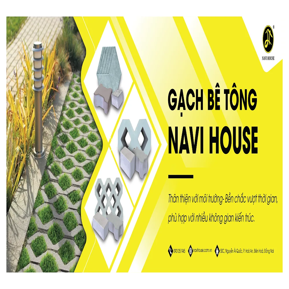 GẠCH TRỒNG CỎ GTC-NVH-2L